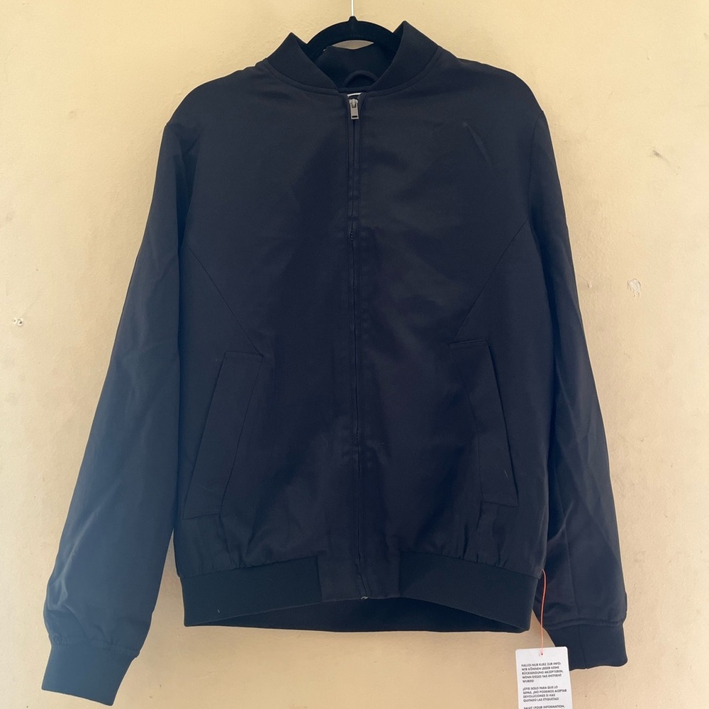 TopShop Black Bomber Jacket